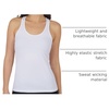 image:image90 Degree By Reflex  Power Flex Racerback Tank TopClassic WhiteClassic Black