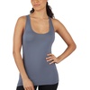 image:image90 Degree By Reflex  Power Flex Racerback Tank TopGardeniaGrisaille