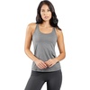 image:image90 Degree By Reflex  Power Flex Racerback Tank TopHeather CharcoalBlack