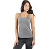 image:image90 Degree By Reflex  Power Flex Racerback Tank TopHeather CharcoalBlack