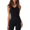 image:image90 Degree By Reflex 3Pack Seamless Ribbed Tank Tops for Women  Short Length Mid Length and Full Length Tank VarietiesBlack  Black  Black