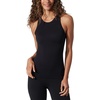 image:image90 Degree By Reflex 3Pack Seamless Ribbed Tank Tops for Women  Short Length Mid Length and Full Length Tank VarietiesWhiteHtrgreyBlack