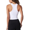 image:image90 Degree By Reflex 3Pack Seamless Ribbed Tank Tops for Women  Short Length Mid Length and Full Length Tank VarietiesWhiteHtrgreyBlack