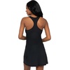 image:image90 Degree By Reflex Airlux Courtside Utility Dress with Builtin BraBlack