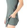 image:image90 Degree By Reflex Airlux Courtside Utility Dress with Builtin BraDark Forest