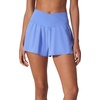 image:image90 Degree By Reflex Crossover Waist Flowy Skort with Built in ShortsPersian Jewel