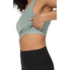 image:image90 Degree By Reflex Everyday Cloud Support Crop Tank with Builtin BraClover