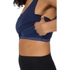 image:image90 Degree By Reflex Everyday Cloud Support Crop Tank with Builtin BraNaval Blue