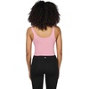 image:image90 Degree By Reflex Everyday Cloud Support Crop Tank with Builtin BraPink Plum