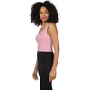 image:image90 Degree By Reflex Everyday Cloud Support Crop Tank with Builtin BraPink Plum