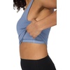 image:image90 Degree By Reflex Everyday Cloud Support Crop Tank with Builtin BraSymphony Blue