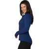 image:image90 Degree By Reflex Full Zip Running Track Jacket Lightweight Athletic Slim Fit Jacket with ThumbholesBlue Depths