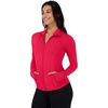 image:image90 Degree By Reflex Full Zip Running Track Jacket Lightweight Athletic Slim Fit Jacket with ThumbholesCherry Bomb