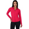 image:image90 Degree By Reflex Full Zip Running Track Jacket Lightweight Athletic Slim Fit Jacket with ThumbholesCherry Bomb