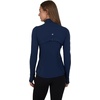 image:image90 Degree By Reflex Full Zip Running Track Jacket Lightweight Athletic Slim Fit Jacket with ThumbholesDark Navy