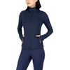 image:image90 Degree By Reflex Full Zip Running Track Jacket Lightweight Athletic Slim Fit Jacket with ThumbholesDark Navy Fleece Lined