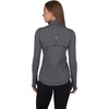 image:image90 Degree By Reflex Full Zip Running Track Jacket Lightweight Athletic Slim Fit Jacket with ThumbholesHeather Charcoal