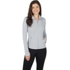 image:image90 Degree By Reflex Full Zip Running Track Jacket Lightweight Athletic Slim Fit Jacket with ThumbholesHeather Grey