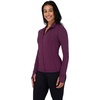 image:image90 Degree By Reflex Full Zip Running Track Jacket Lightweight Athletic Slim Fit Jacket with ThumbholesItalian Plum