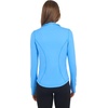 image:image90 Degree By Reflex Full Zip Running Track Jacket Lightweight Athletic Slim Fit Jacket with ThumbholesMarina Breeze