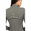 image:image90 Degree By Reflex Full Zip Running Track Jacket Lightweight Athletic Slim Fit Jacket with ThumbholesMulled Basil