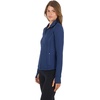 image:image90 Degree By Reflex Full Zip Running Track Jacket Lightweight Athletic Slim Fit Jacket with ThumbholesNaval Blue