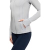 image:image90 Degree By Reflex Full Zip Running Track Jacket Lightweight Athletic Slim Fit Jacket with ThumbholesSleet