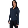 image:image90 Degree By Reflex Full Zip Running Track Jacket Lightweight Athletic Slim Fit Jacket with ThumbholesTrue Navy