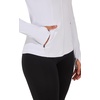 image:image90 Degree By Reflex Full Zip Running Track Jacket Lightweight Athletic Slim Fit Jacket with ThumbholesWhite