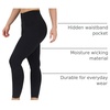 image:image90 Degree By Reflex High Waist Power Flex Tummy Control LeggingsBlack