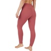 image:image90 Degree By Reflex High Waist Power Flex Tummy Control LeggingsMarsala