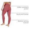 image:image90 Degree By Reflex High Waist Power Flex Tummy Control LeggingsMarsala