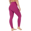 image:image90 Degree By Reflex High Waist Power Flex Tummy Control LeggingsPlum Violet