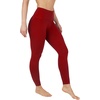 image:image90 Degree By Reflex High Waist Power Flex Tummy Control LeggingsSangria