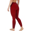 image:image90 Degree By Reflex High Waist Power Flex Tummy Control LeggingsSangria