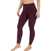 image:image90 Degree By Reflex High Waist Power Flex Tummy Control LeggingsSpiced Red
