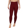 image:image90 Degree By Reflex High Waist Power Flex Tummy Control LeggingsUptown Red