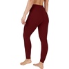 image:image90 Degree By Reflex High Waist Power Flex Tummy Control LeggingsUptown Red