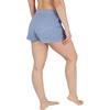 image:image90 Degree By Reflex Lightweight Lounge Heather Shorts Drawstring Casual Summer Sleep Short Shorts for WomenHeather Blue Indigo