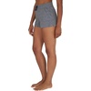 image:image90 Degree By Reflex Lightweight Lounge Heather Shorts Drawstring Casual Summer Sleep Short Shorts for WomenHeather Charcoal
