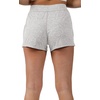 image:image90 Degree By Reflex Lightweight Lounge Heather Shorts Drawstring Casual Summer Sleep Short Shorts for WomenHeather Cool Grey