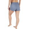 image:image90 Degree By Reflex Lightweight Lounge Heather Shorts Drawstring Casual Summer Sleep Short Shorts for WomenHeather Dark Navy