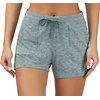 image:image90 Degree By Reflex Lightweight Lounge Heather Shorts Drawstring Casual Summer Sleep Short Shorts for WomenHeather Sage