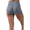 image:image90 Degree By Reflex Lightweight Lounge Heather Shorts Drawstring Casual Summer Sleep Short Shorts for WomenHtr Moonlit Ocean