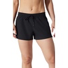 image:image90 Degree By Reflex Lightweight Workout Shorts 2 in 1 Running Yoga Gym Shorts with Inner Biker Short PocketsBlack WMesh
