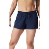 image:image90 Degree By Reflex Lightweight Workout Shorts 2 in 1 Running Yoga Gym Shorts with Inner Biker Short PocketsDark Navy WMesh