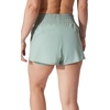 image:image90 Degree By Reflex Lightweight Workout Shorts 2 in 1 Running Yoga Gym Shorts with Inner Biker Short PocketsGreen Milieu WShort No Drawstring