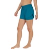 image:image90 Degree By Reflex Lightweight Workout Shorts 2 in 1 Running Yoga Gym Shorts with Inner Biker Short PocketsHarbor Blue WShort