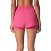 image:image90 Degree By Reflex Lightweight Workout Shorts 2 in 1 Running Yoga Gym Shorts with Inner Biker Short PocketsRaspberry Sorbet WShort
