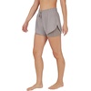 image:image90 Degree By Reflex Lightweight Workout Shorts 2 in 1 Running Yoga Gym Shorts with Inner Biker Short PocketsSatellite WShort
